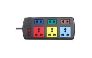 Ổ 3D+3S dây 3mx2 (ổ điện ngắn Lioa 6 ổ, dây 3m)