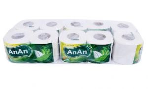 Giấy lụa cuộn An An 2Cx5 (cuộn nhỏ; túi =10 cuộn)