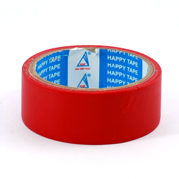Băng keo PVC 36mm (si đỏ -12 Yard)