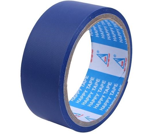 Băng keo PVC 36mm (si xanh dương-12 Yard)