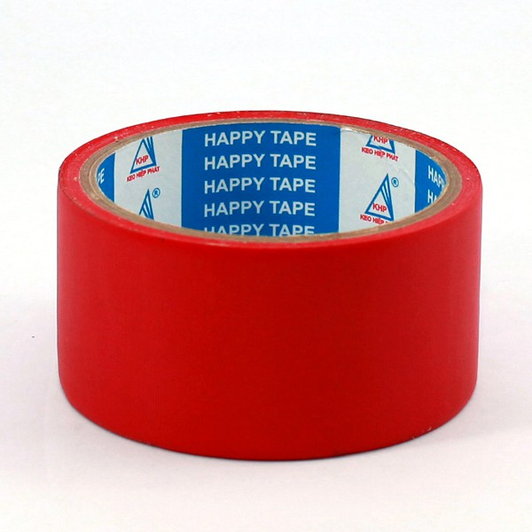 Băng keo PVC 48mm (si đỏ-12 Yard)
