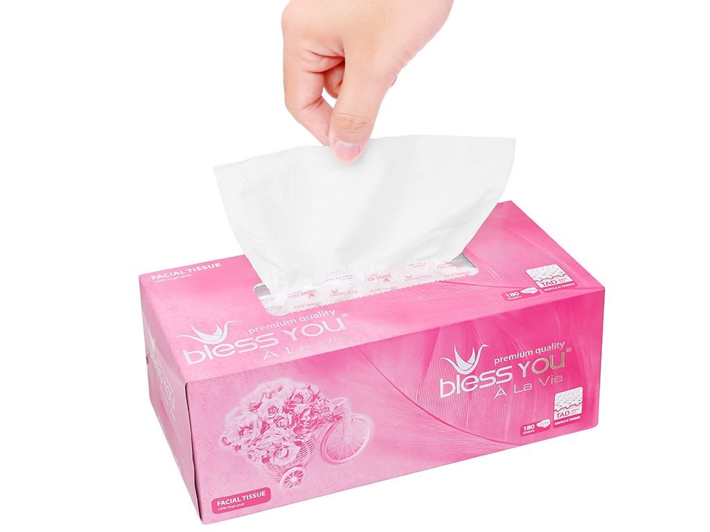 Khăn giấy hộp Bless You