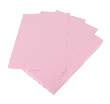 Giấy bìa màu hồng A4