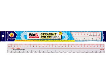 Thước thằng PVC 30 SR021 (Thước dẻo-30cm)