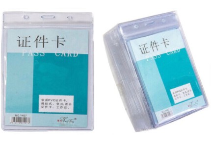 Bảng tên nhựa (dẻo đứng lớn dây kéo 407)