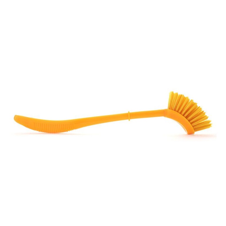 Cọ cong nhỏ (cọ toilet cong vuông cán dài)