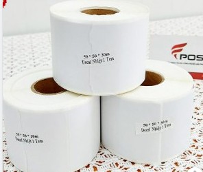 Decal nhiệt (50x 50 mm x 30m, 850 tem)