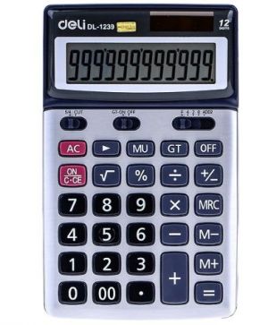 Máy tính 12 số (DeliE1239)