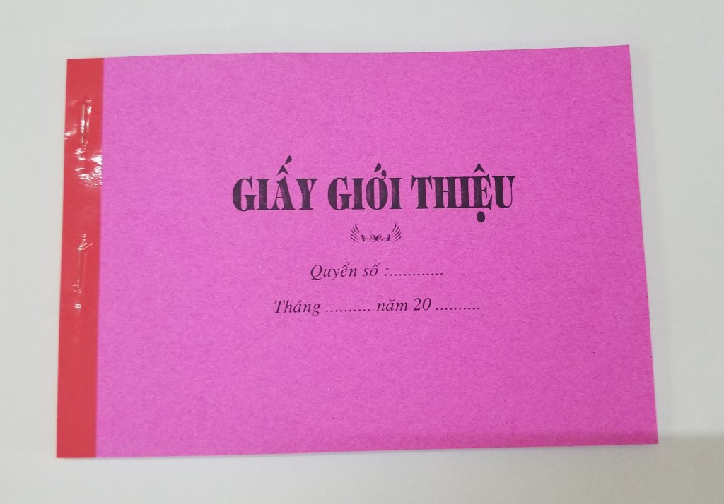 Giấy giới thiệu (giấy for 70, trắng đẹp)