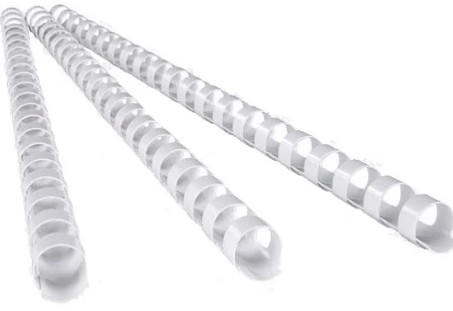 Lò xo nhựa trắng FEG 2-10 mm (hộp/100 c)