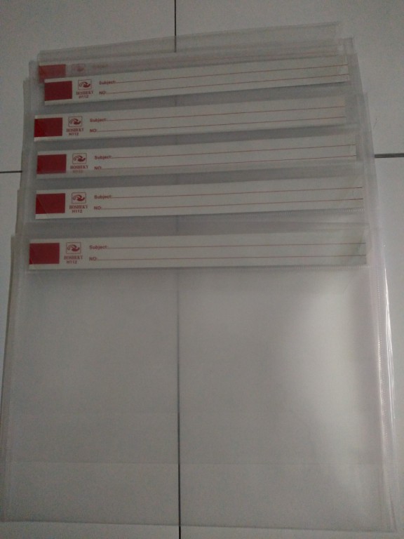 Bìa hồ sơ (bao thư nhựa A4 ngang H112)