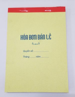 Hóa đơn bán lẻ 3L 50 bộ