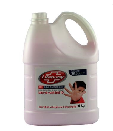 Nước rửa tay Lifebuoy can lớn 4 kg