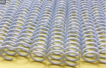Lò xo xoắn cuộn nhựa trắng Feg2 - 16mm (hộp=100 cái)