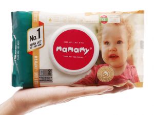 Khăn ướt VS MAMAMY 80 tờ không mùi có nắp