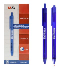 Bút bi MG (3077- ngòi 0.7mm) Xanh
