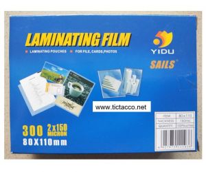 Nhựa ép bằng lái (80x110 mm) 150mic