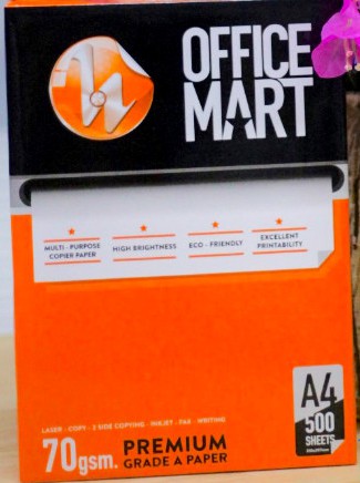 Giấy trắng A4 70 (Office Mart)