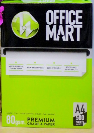 Giấy trắng A4 80 (Office Mart)