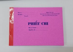 Phiếu chi 2 liên (13x19 50 bộ)