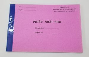 Phiếu nhập kho 2 liên (13*19 50 bộ)