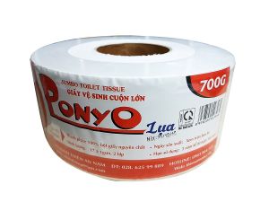 Giấy vệ sinh cuộn lớn (Ponyo - Loại 1-700gr)