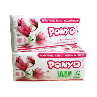 Khăn giấy lau tay (Ponyo, tem đỏ)