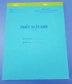Phiếu xuất kho 3 liên (20*25 50 bộ)