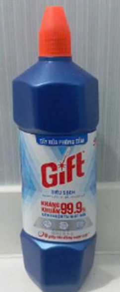 Rửa nhà tắm 900ml (Gift chai vuông)