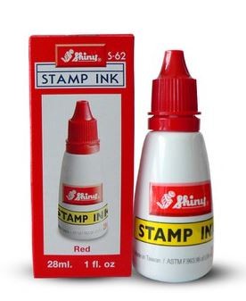 Mực dấu Shiny ( đỏ-10ml- CHAI NHỎ)