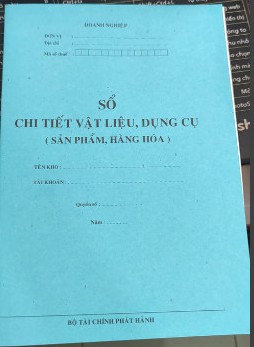 Sổ Chi tiết vật liệu, dụng cụ