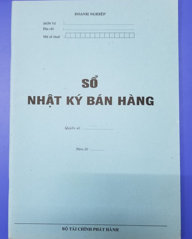 Sổ nhật ký bán hàng