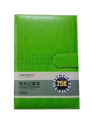 Sổ da cao cấp A5 xanh lá (2508 hoặc 2538 )