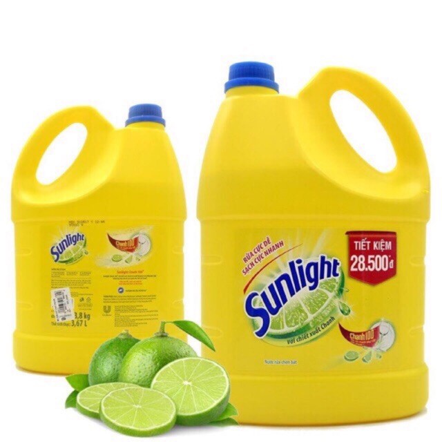 Rửa chén Sunlight chanh 100 RE0123 3x3.6 kg