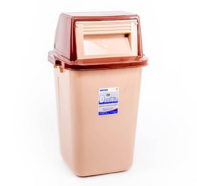 Thùng rác nắp lật đại 1 bên DT - H162 (47x44x74)