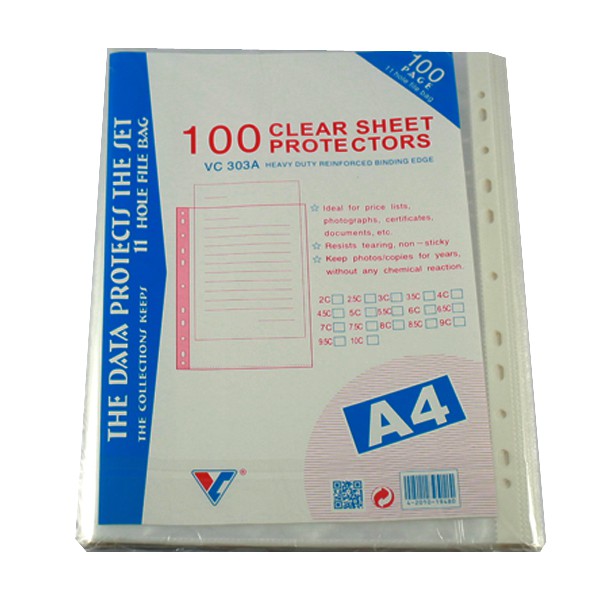 Bìa lỗ tem xanh (VC303A)